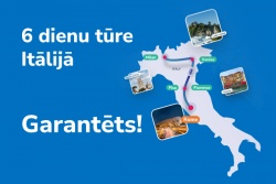 Autobusa tūre Itālijā Dispo